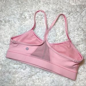LULULEMON Pink Light Support Sports Bra